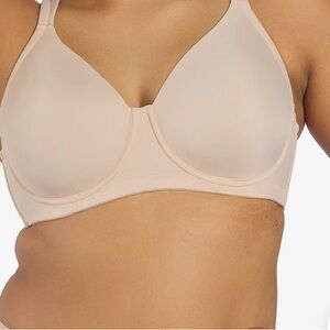 Leading Lady Bra Full Coverage Underwire 50C Beige Plus Size